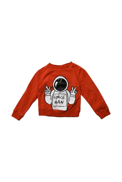 A Orange Crewneck Sweatshirts from Stella McCartney in size 12-18M for boy. (Front View)