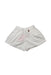 A White Shorts from ANGEL & ROCKET in size 3T for girl. (Front View)