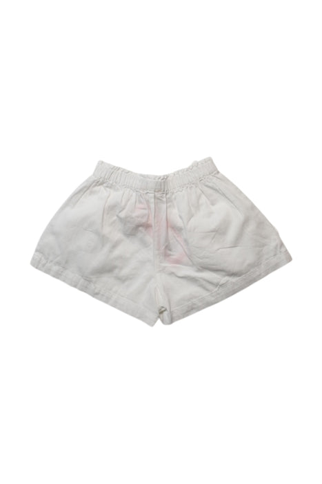 A White Shorts from ANGEL & ROCKET in size 3T for girl. (Back View)