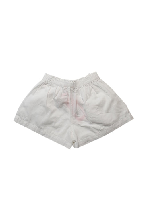 A White Shorts from ANGEL & ROCKET in size 3T for girl. (Back View)