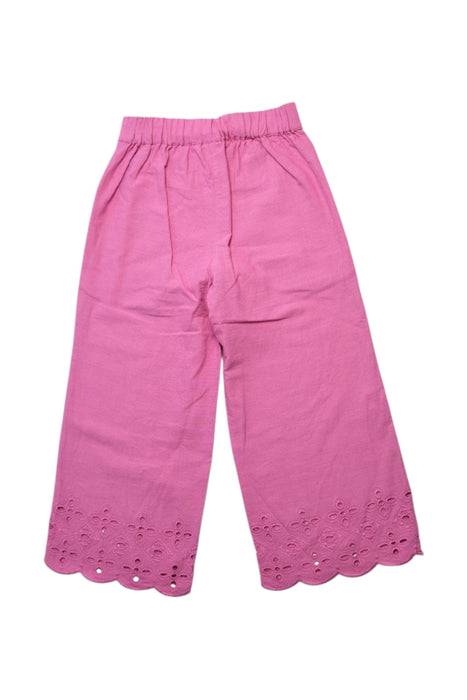 A Pink Casual Pants from Mayoral in size 6T for girl. (Back View)