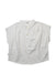 A White Short Sleeve Shirts from Il Gufo in size 6T for girl. (Front View)