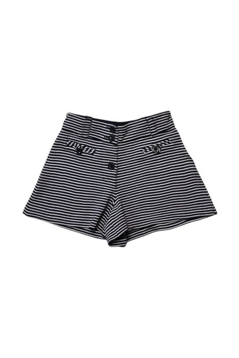A Black Shorts from Emporio Armani in size 6T for girl. (Front View)