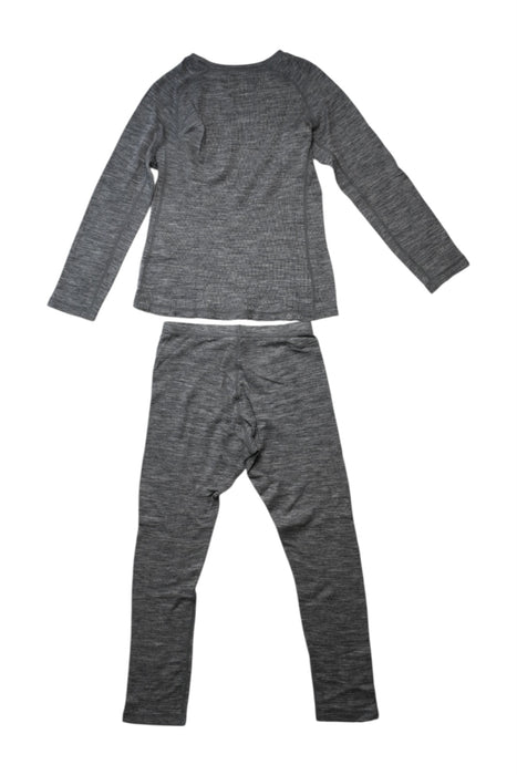 A Grey Base Layers from Reima in size 7Y for neutral. (Back View)