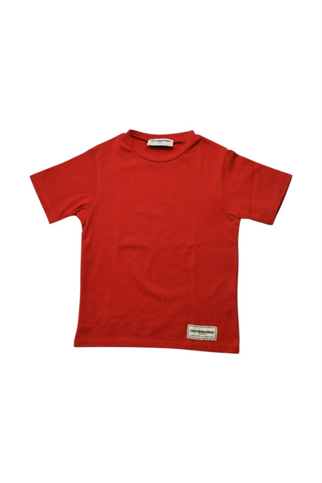 A Red Short Sleeve T Shirts from The Giving Movement in size 7Y for neutral. (Front View)