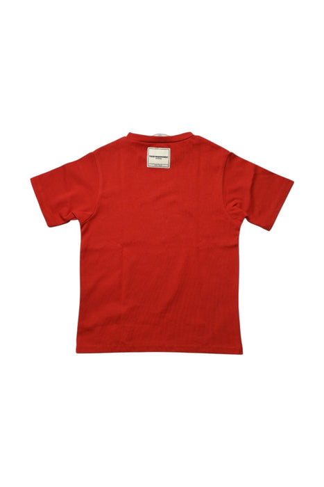 A Red Short Sleeve T Shirts from The Giving Movement in size 7Y for neutral. (Back View)