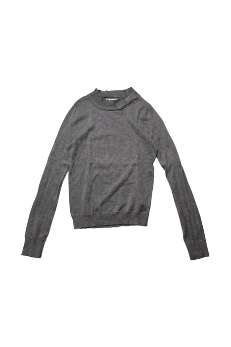 A Grey Knit Sweaters from Essentiel Antwerp in size 8Y for girl. (Front View)