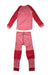 A Red Base Layers from Helly Hansen in size 6T for girl. (Back View)