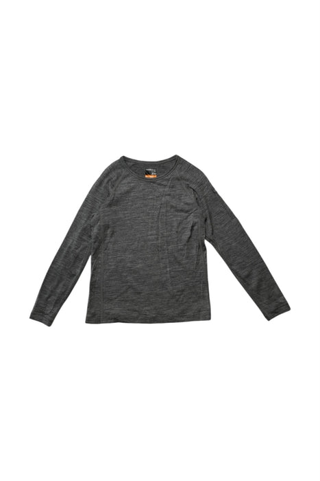 A Grey Long Sleeve Tops from Icebreaker in size 6T for neutral. (Front View)