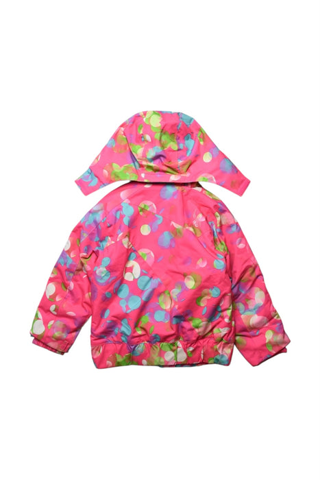 A Multicolour Ski Jackets from Spyder in size 5T for girl. (Back View)