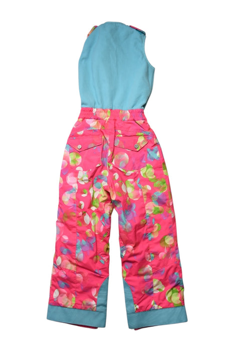 A Multicolour Snowsuits from Spyder in size 6T for girl. (Back View)