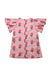 A Multicolour Short Sleeve Dresses from Cookie & Bert in size 6T for girl. (Back View)