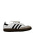 A White Sneakers from Adidas in size 6T for neutral. (Back View)