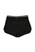 A Black Shorts from Karl Lagerfeld in size 12Y for girl. (Back View)