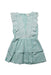 A Green Sleeveless Dresses from Seed in size 8Y for girl. (Front View)