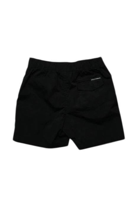 A Black Swim Shorts from Dolce & Gabbana in size 12-18M for boy. (Back View)