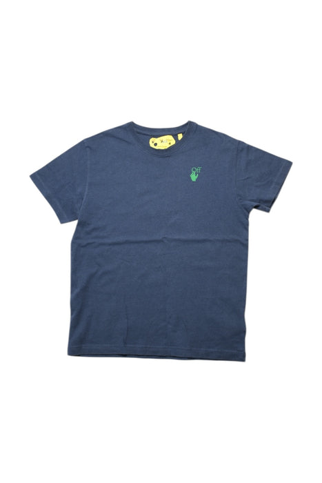 A Blue Short Sleeve T Shirts from Off-White in size 10Y for boy. (Front View)