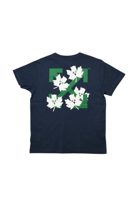 A Blue Short Sleeve T Shirts from Off-White in size 10Y for boy. (Back View)