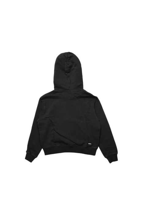 A Black Hooded Sweatshirts from Amiri in size 6T for boy. (Back View)