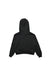 A Black Hooded Sweatshirts from Amiri in size 6T for boy. (Back View)