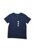 A Navy Short Sleeve T Shirts from Polo Ralph Lauren in size 6T for boy. (Front View)