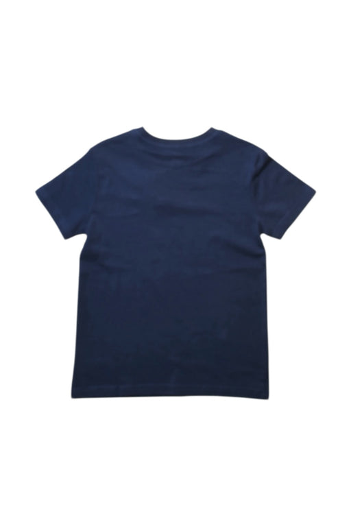 A Navy Short Sleeve T Shirts from Polo Ralph Lauren in size 6T for boy. (Back View)