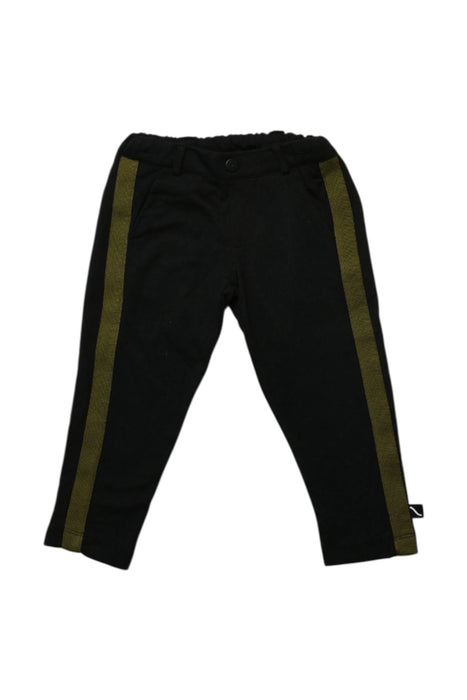 A Black Casual Pants from CARLIJNQ in size 2T for boy. (Front View)