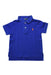 A Blue Short Sleeve Polos from Polo Ralph Lauren in size 2T for boy. (Front View)