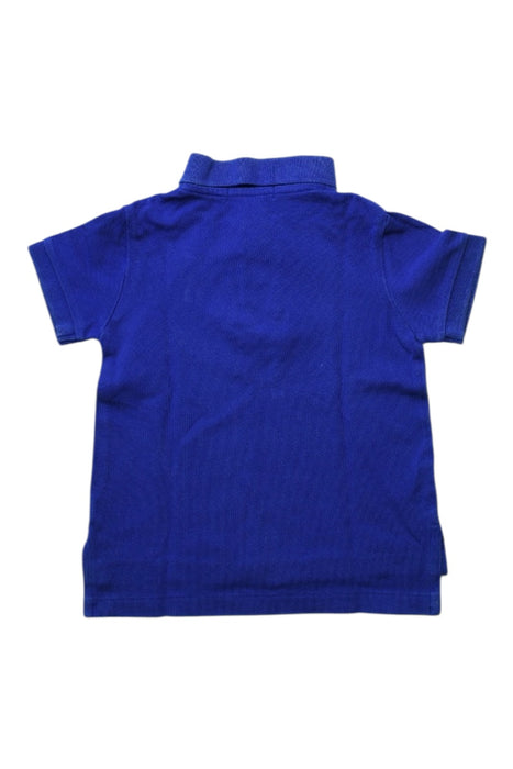A Blue Short Sleeve Polos from Polo Ralph Lauren in size 2T for boy. (Back View)