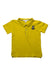 A Yellow Short Sleeve Polos from Burberry in size 3T for boy. (Front View)