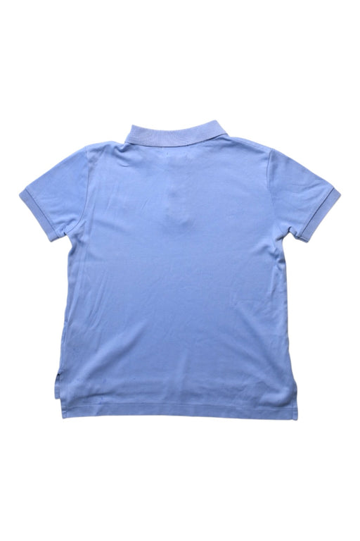 A Blue Short Sleeve Polos from Polo Ralph Lauren in size 5T for boy. (Back View)