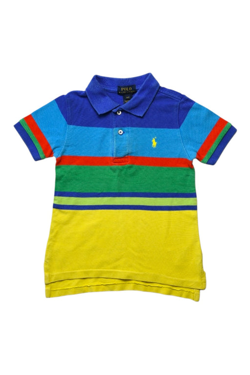 A Multicolour Short Sleeve Polos from Polo Ralph Lauren in size 3T for boy. (Front View)