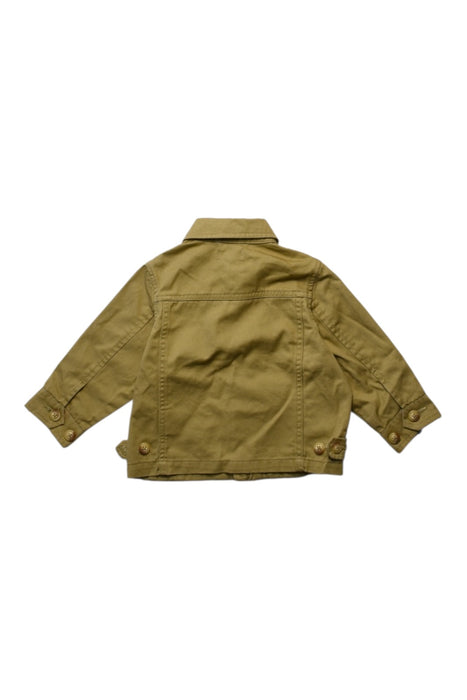 A Beige Lightweight Jackets from Ralph Lauren in size 6-12M for boy. (Back View)
