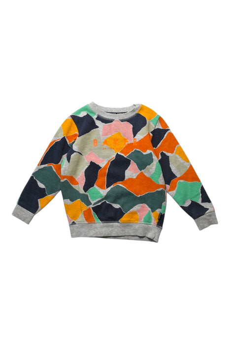 A Multicolour Crewneck Sweatshirts from Baker by Ted Baker in size 5T for boy. (Front View)