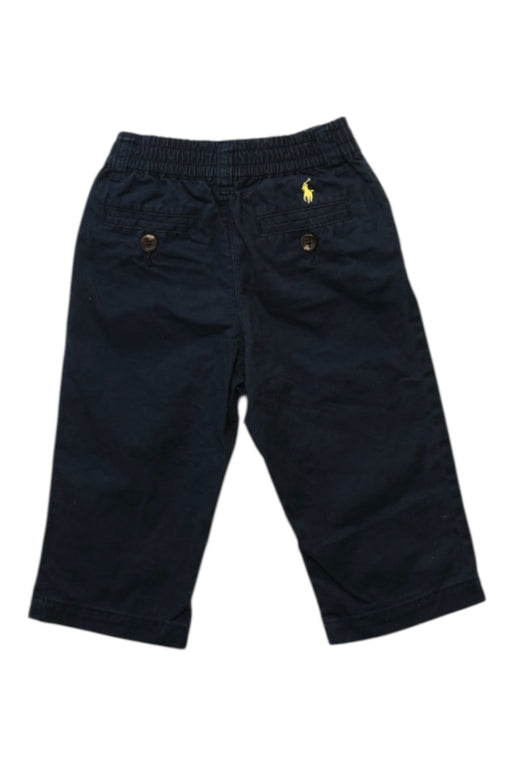 A Navy Casual Pants from Polo Ralph Lauren in size 6-12M for boy. (Back View)