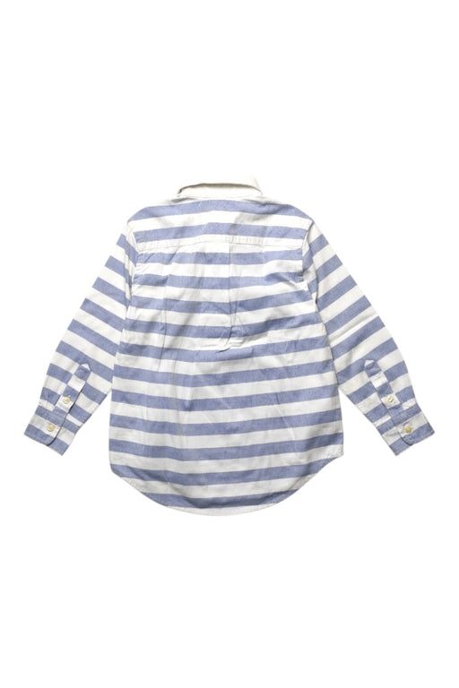 A Blue Long Sleeve Polos from Polo Ralph Lauren in size 3T for boy. (Back View)