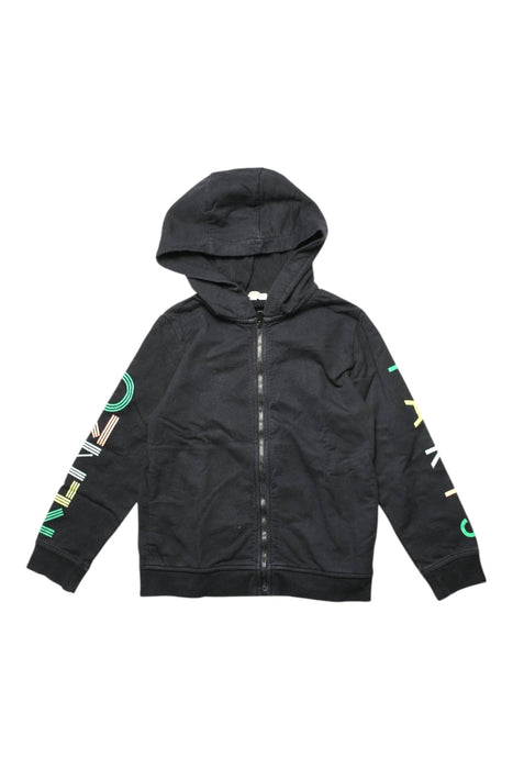A Black Hooded Sweatshirts from Kenzo in size 8Y for boy. (Front View)
