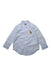 A Blue Long Sleeve Shirts from Ralph Lauren in size 4T for boy. (Front View)