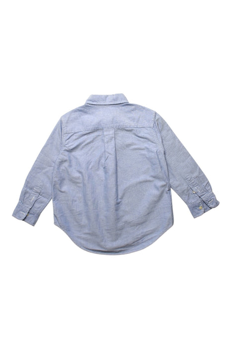 A Blue Long Sleeve Shirts from Ralph Lauren in size 3T for boy. (Back View)