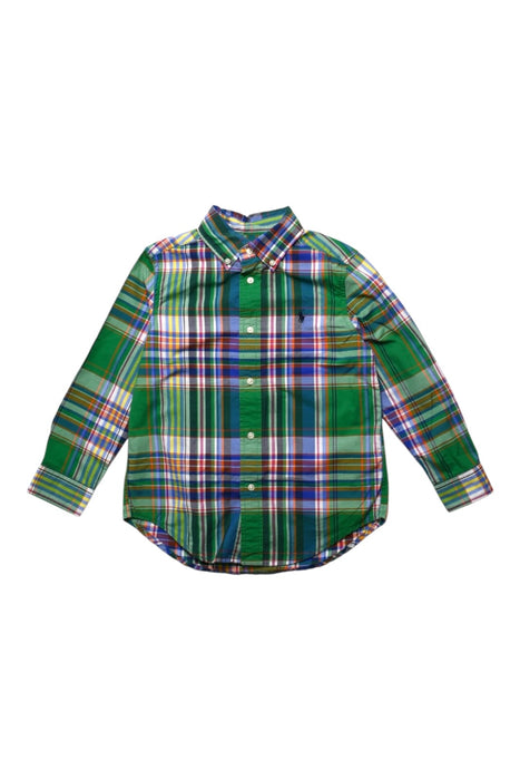A Multicolour Long Sleeve Shirts from Ralph Lauren in size 5T for boy. (Front View)