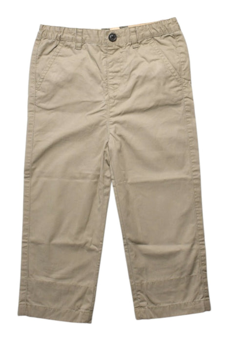 A Beige Casual Pants from Burberry in size 3T for boy. (Front View)