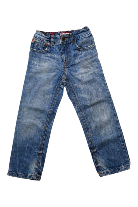 A Blue Jeans from Tommy Hilfiger in size 4T for boy. (Front View)