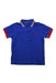 A Blue Short Sleeve Polos from Fred Perry in size 4T for boy. (Front View)