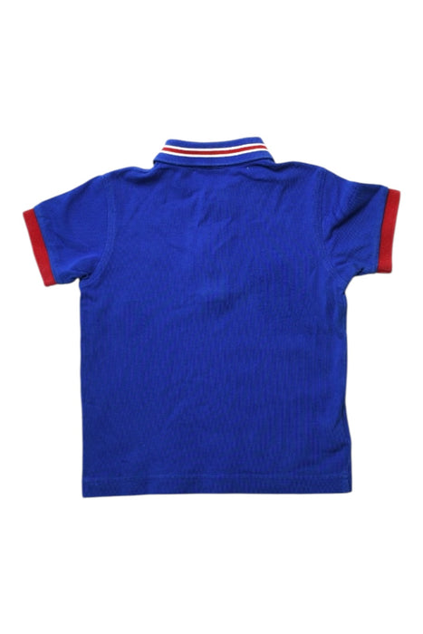 A Blue Short Sleeve Polos from Fred Perry in size 4T for boy. (Back View)