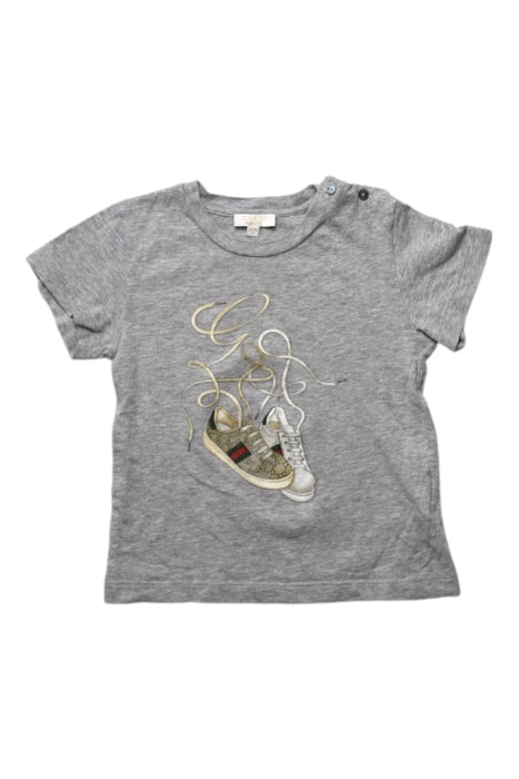 A Grey Short Sleeve T Shirts from Gucci in size 18-24M for neutral. (Front View)
