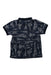 A Navy Short Sleeve Polos from Lacoste in size 4T for boy. (Back View)