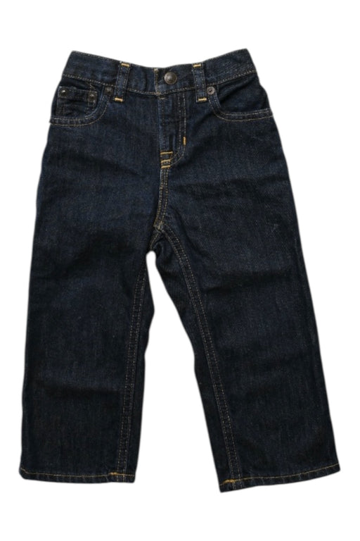 A Navy Jeans from Polo Ralph Lauren in size 18-24M for boy. (Front View)