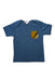 A Blue Short Sleeve T Shirts from Burberry in size 3T for boy. (Front View)