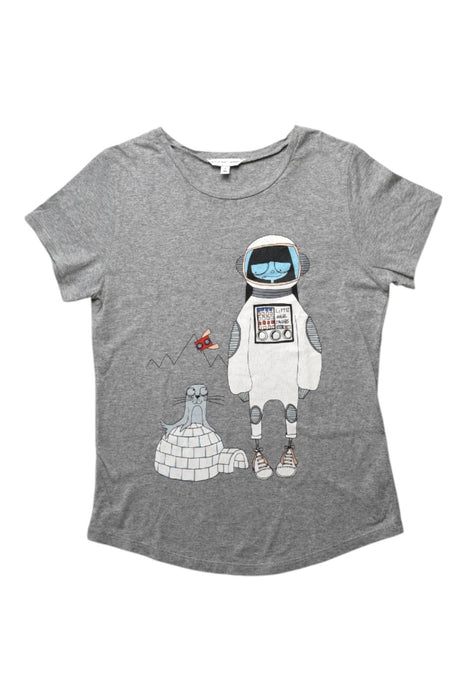 A Grey Short Sleeve T Shirts from Little Marc Jacobs in size 12Y for girl. (Front View)