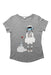 A Grey Short Sleeve T Shirts from Little Marc Jacobs in size 12Y for girl. (Front View)
